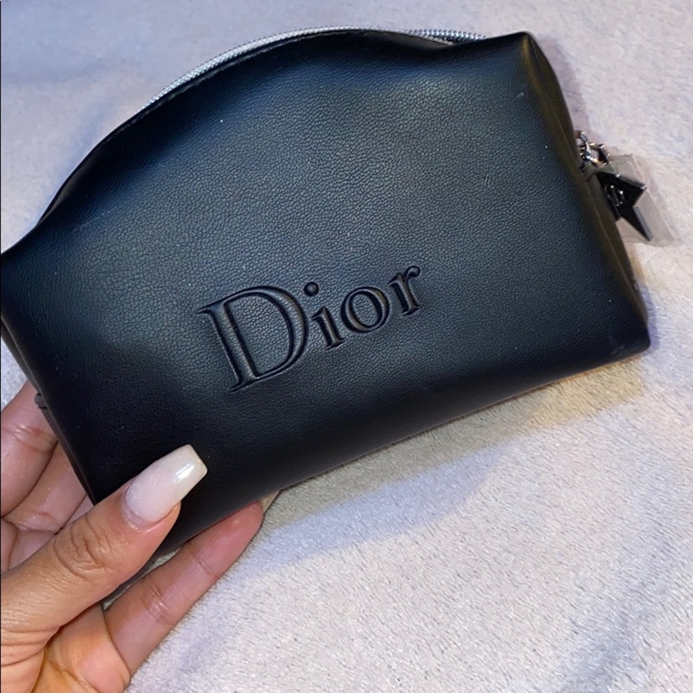 Dior mini makeup bag